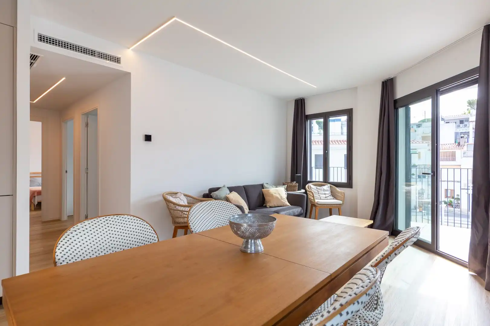 Dining room of Flat for sale in Sant Pol de Mar  with Air Conditioner, Heating and Terrace