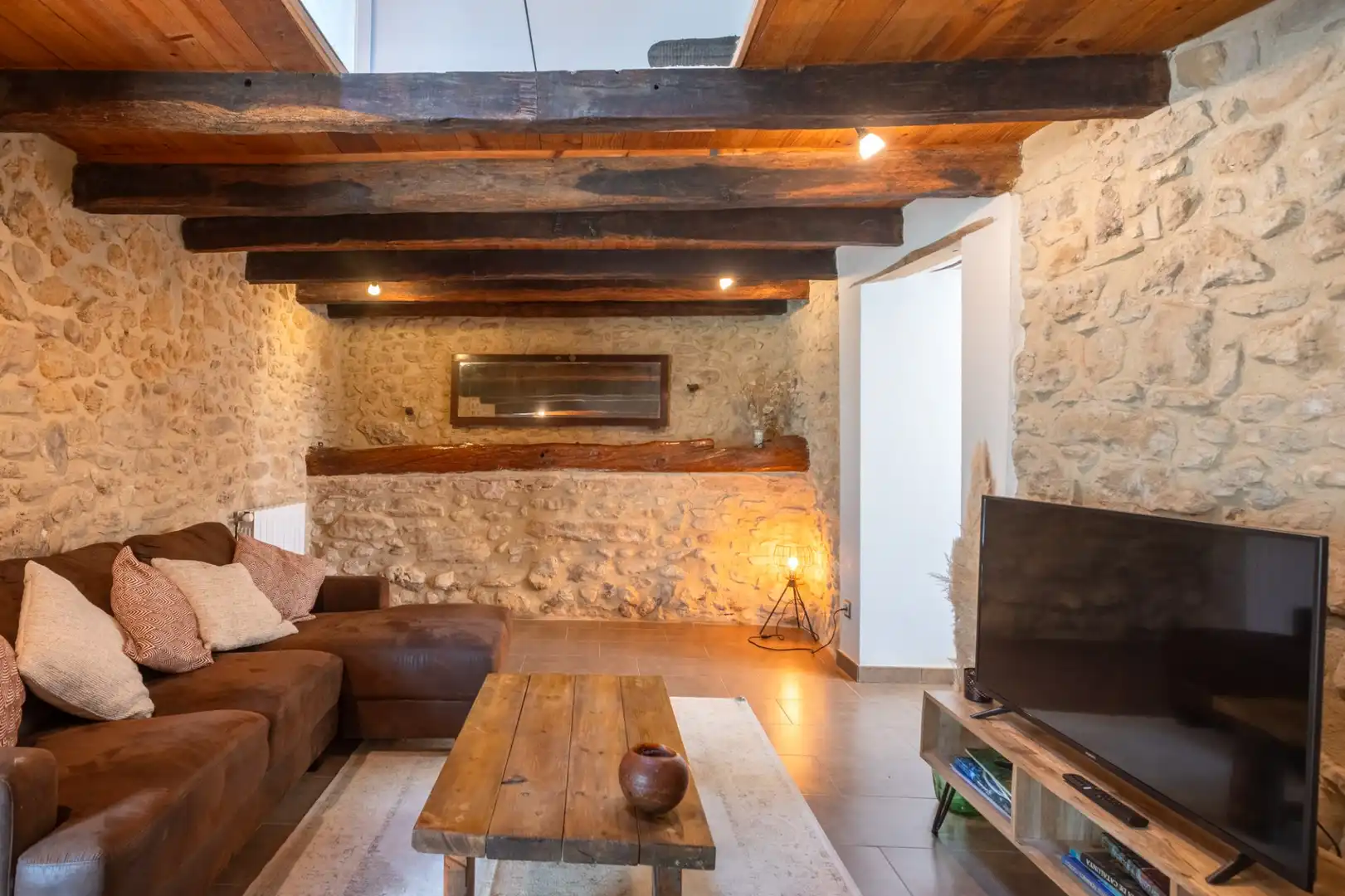 Living room of Houses for sale in Vilademuls  with Air Conditioner, Heating and Terrace