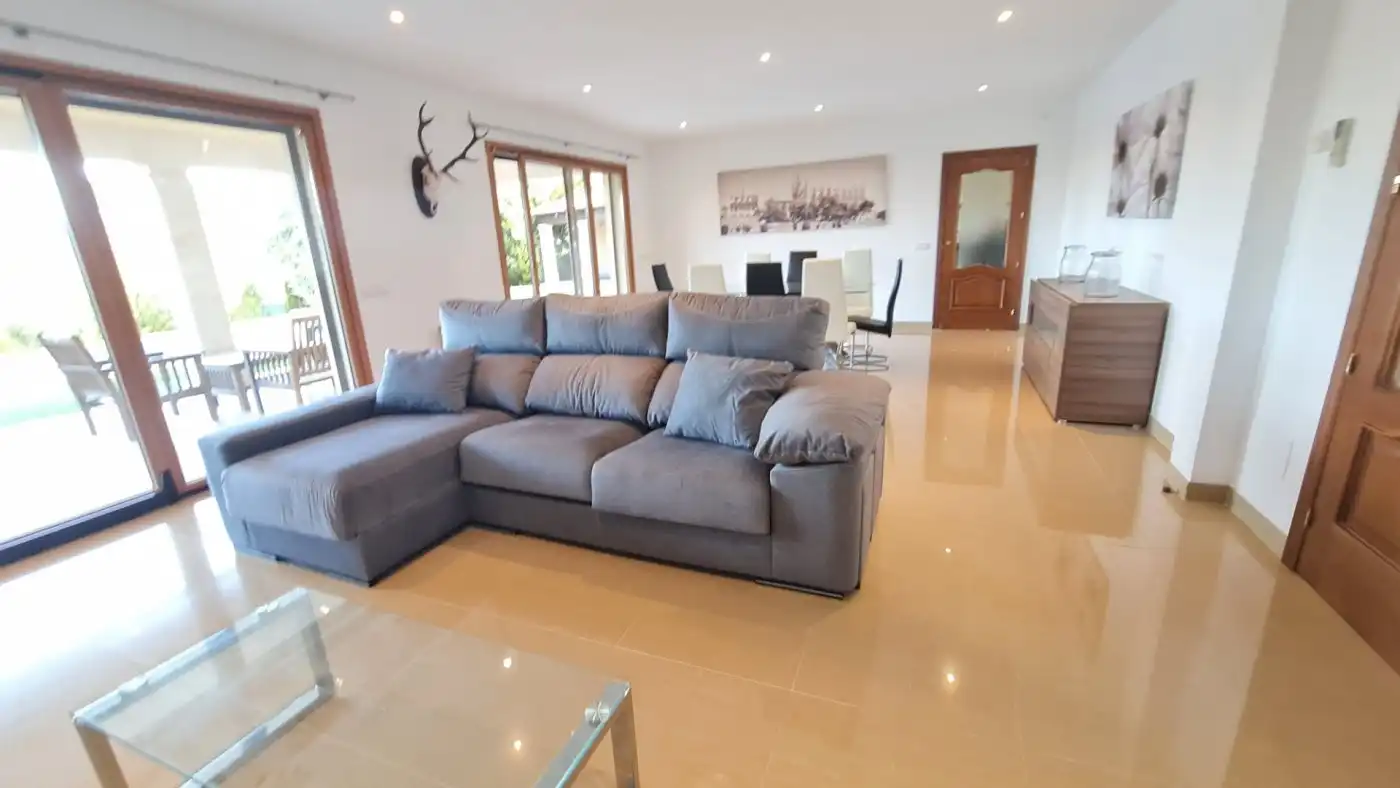 Living room of Houses for sale in Calvià  with Heating, Private garden and Terrace