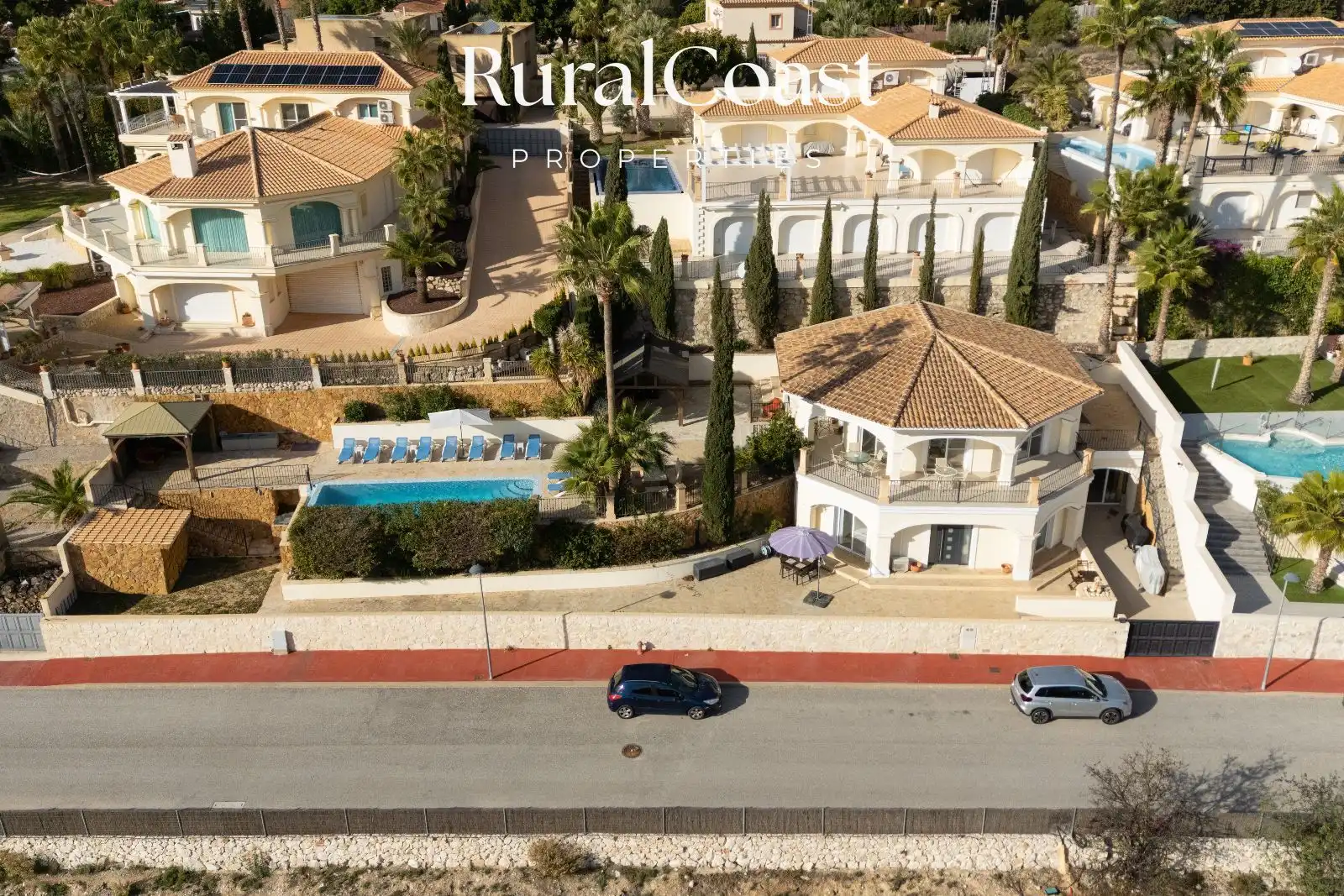 Vista exterior de Casa o chalet en venta en Busot con Aire acondicionado, Calefacción y Terraza