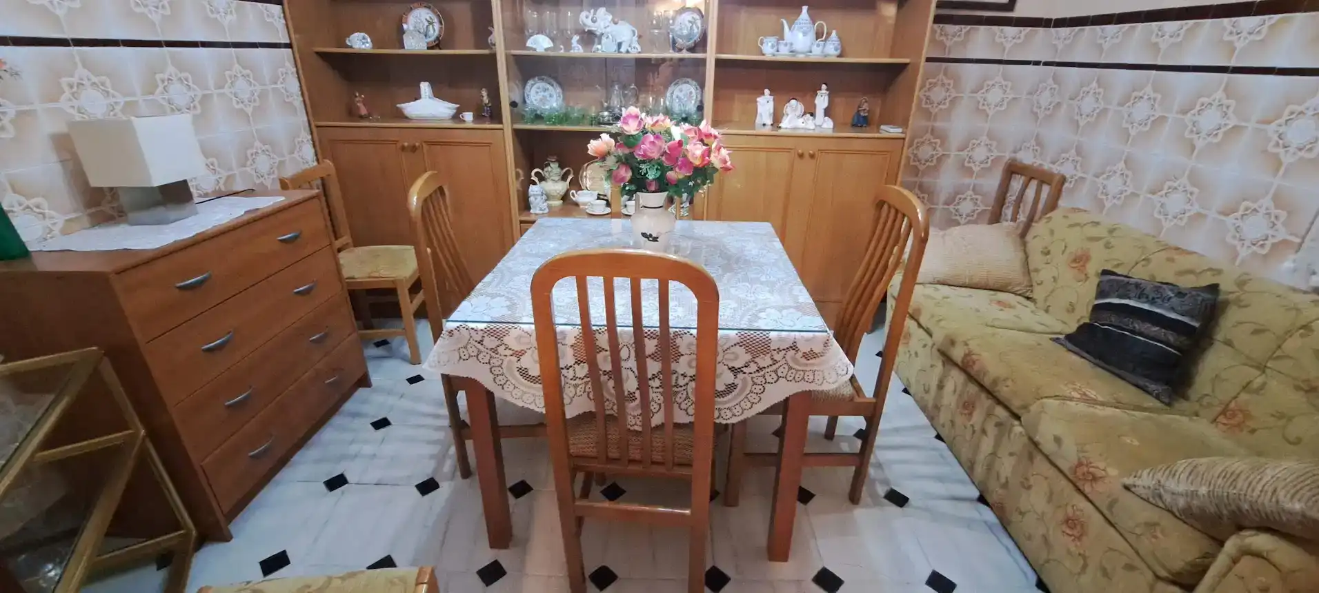 Dining room of Houses for sale in Puertollano  with Air Conditioner, Storage room and Furnished