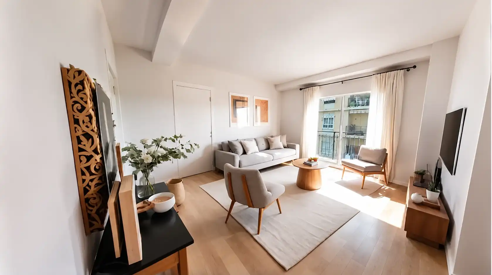Sala de estar de Piso en venta en Valencia con Balcón