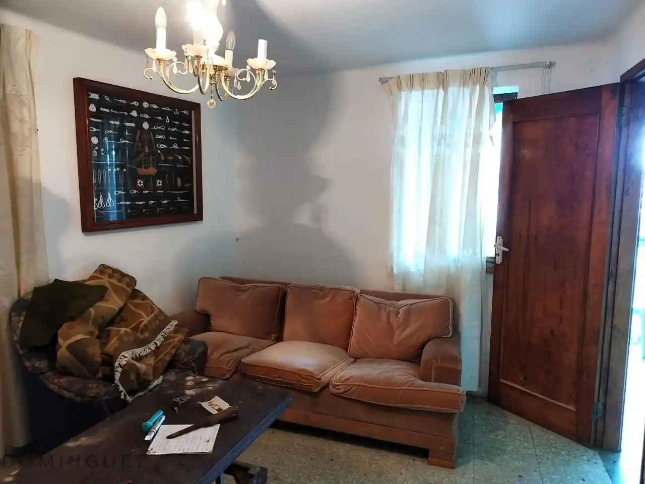 Sala de estar de Casa o chalet en venta en Poio con Jardín privado