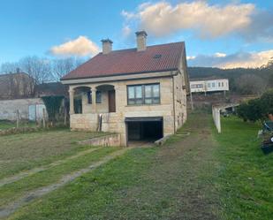 Exterior view of House or chalet for sale in Padrón  with Private garden, Parquet flooring and Terrace