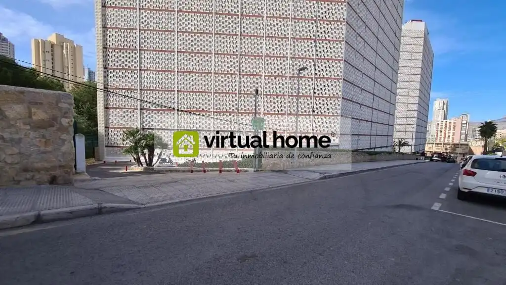 Außenansicht von Wohnung zum Verkauf in Benidorm mit Klimaanlage und Gemeinschaftspool