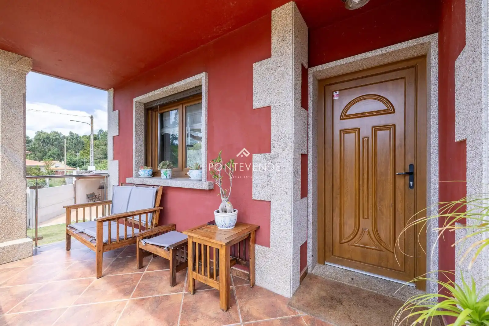 Terrassa de Casa o xalet en venda en A Guarda   amb Calefacció, Terrassa i Piscina
