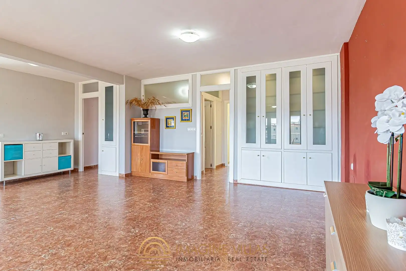 Sala d'estar de Àtic en venda en La Manga del Mar Menor amb Terrassa, Traster i Piscina comunitària