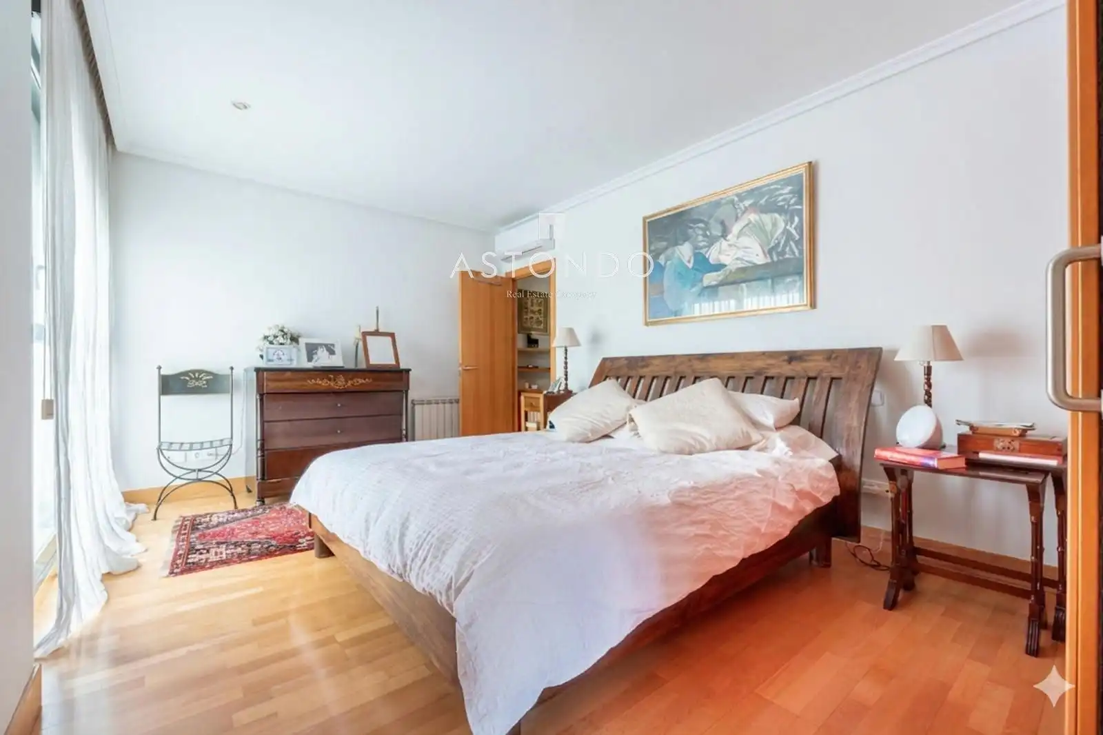 Habitación de Casa adosada en venta en Madrid con Aire acondicionado, Calefacción y Parquet