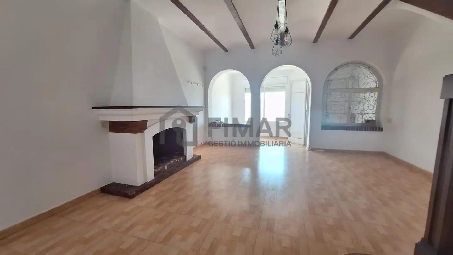 Sala de estar de Casa o chalet en venta en Premià de Mar con Jardín privado