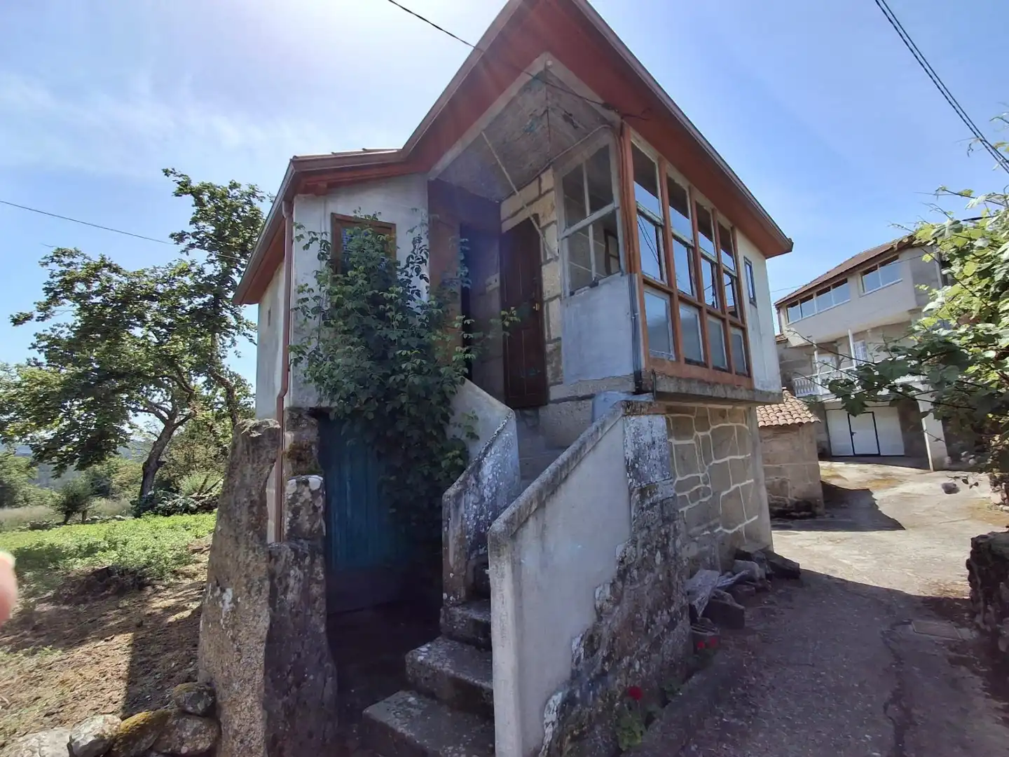 Vista exterior de Finca rústica en venda en San Cristovo de Cea