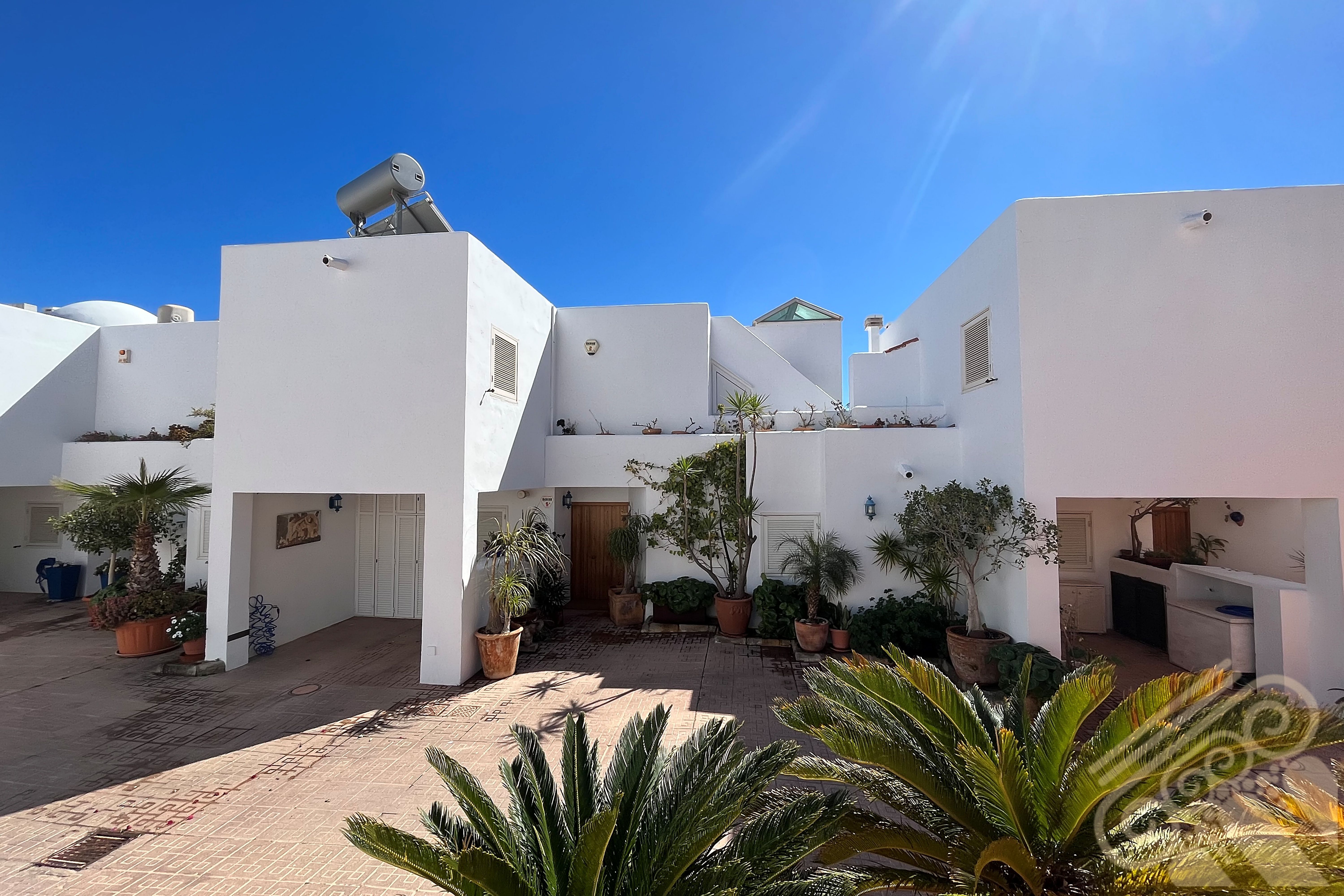 Exterior view of Single-family semi-detached for sale in Mojácar  with Air Conditioner, Terrace and Swimming Pool