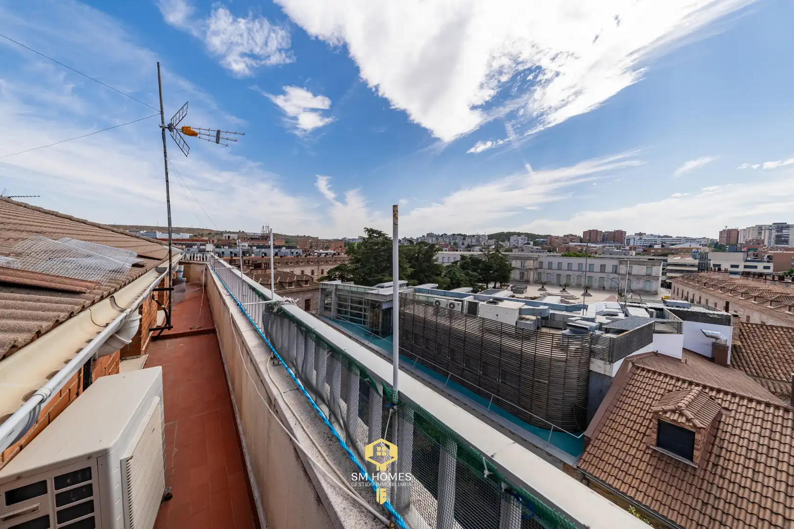 Balcony of Attic for sale in San Fernando de Henares  with Air Conditioner, Heating and Terrace