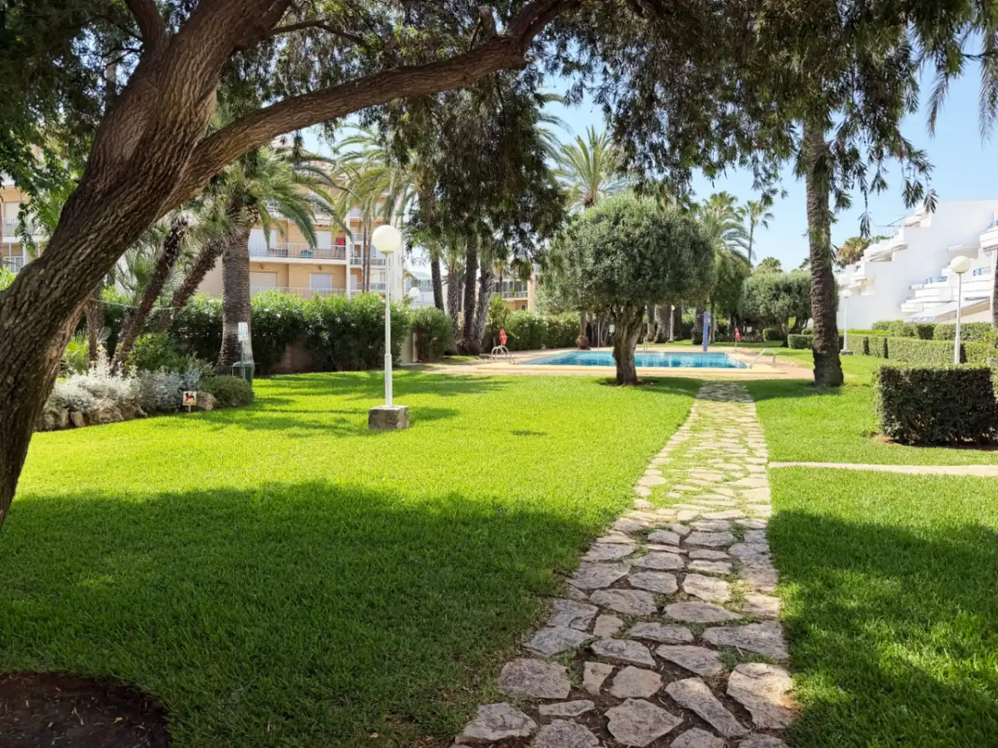 Garden of Apartments for sale in Dénia  with Air Conditioner, Heating and Terrace