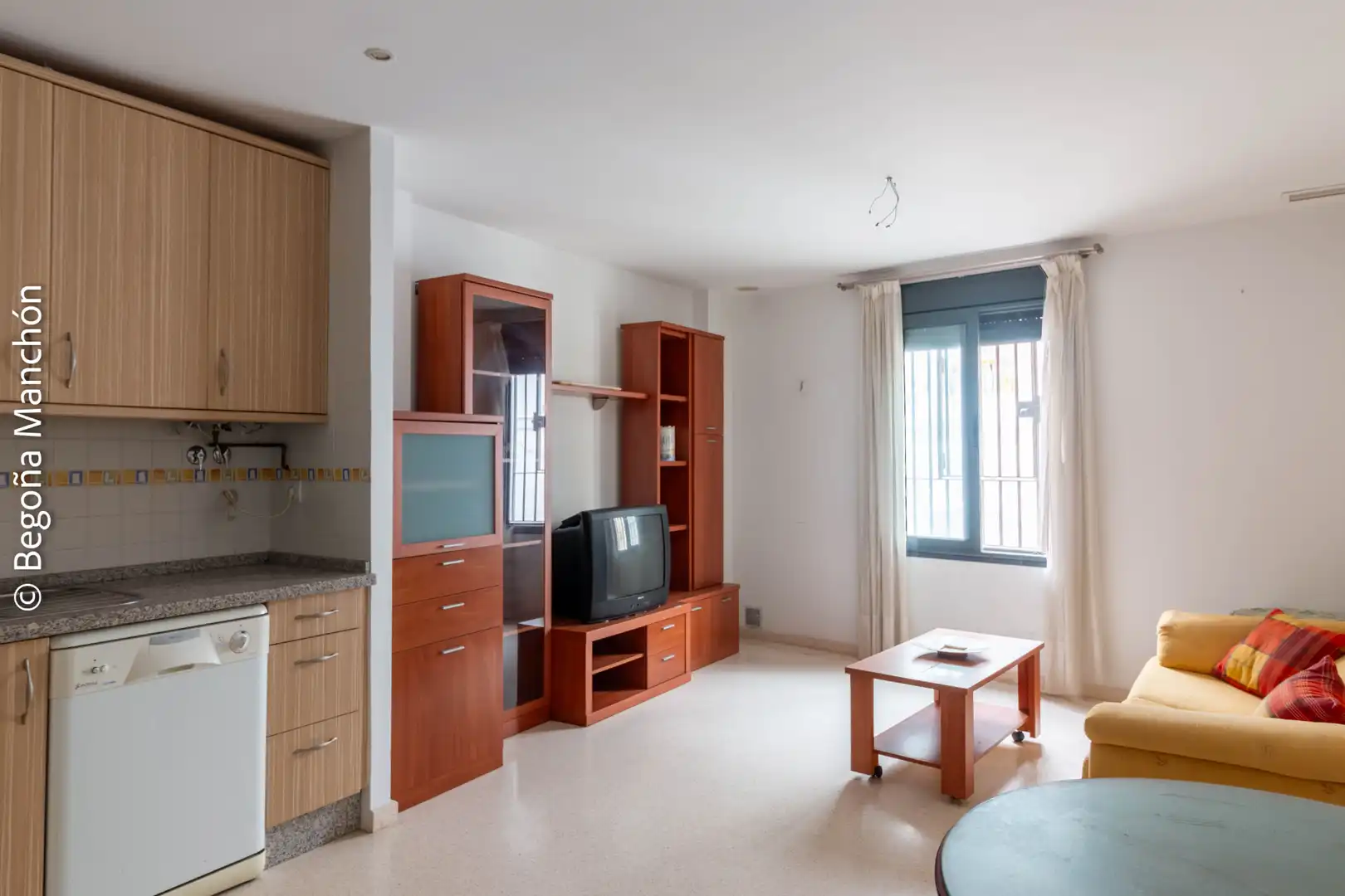Sala de estar de Apartamento en venta en Cádiz con Aire acondicionado y Amueblado