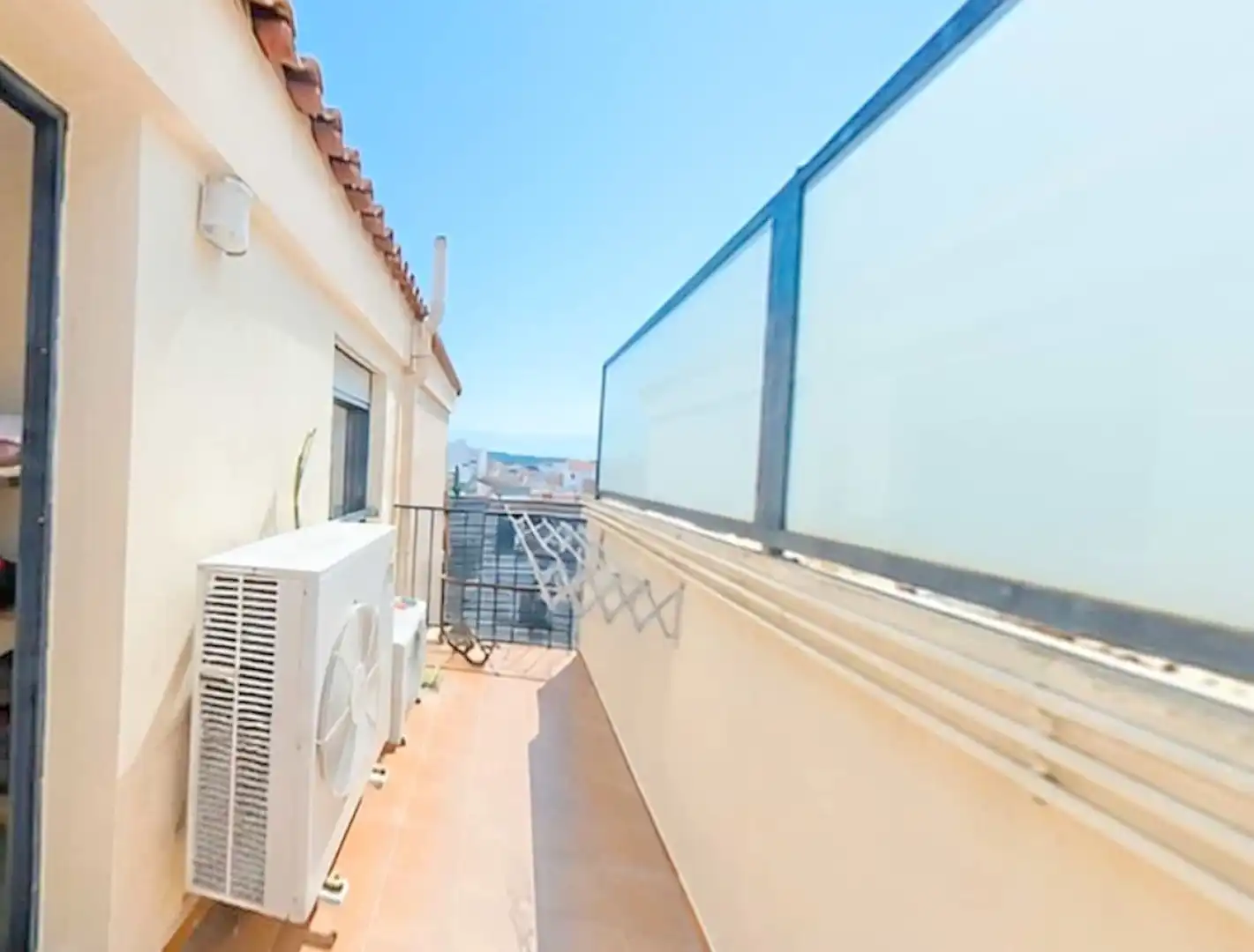 Balcony of Flat for sale in Puçol  with Air Conditioner, Parquet flooring and Terrace