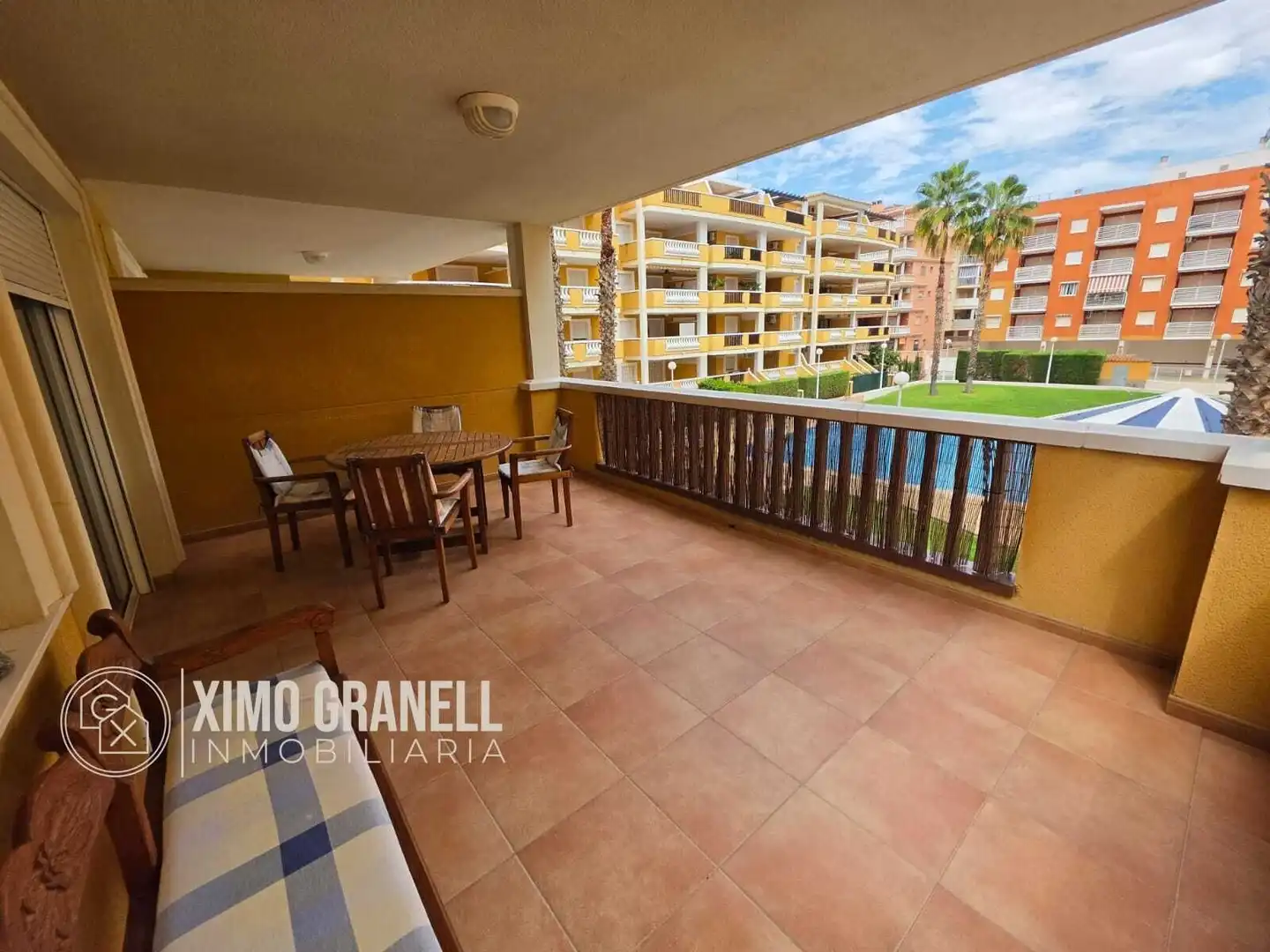 Exterior view of Flat for rent in Moncofa  with Storage room and Community pool