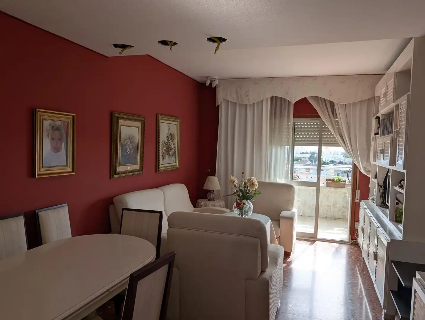 Sala de estar de Piso en venta en Jerez de la Frontera con Terraza