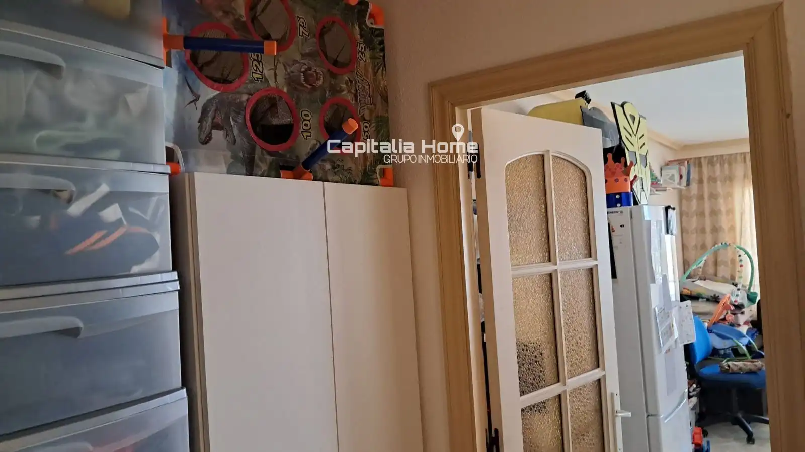 Küche von Wohnung zum Verkauf in Sant Josep de sa Talaia mit Klimaanlage, Heizung und Schwimmbad