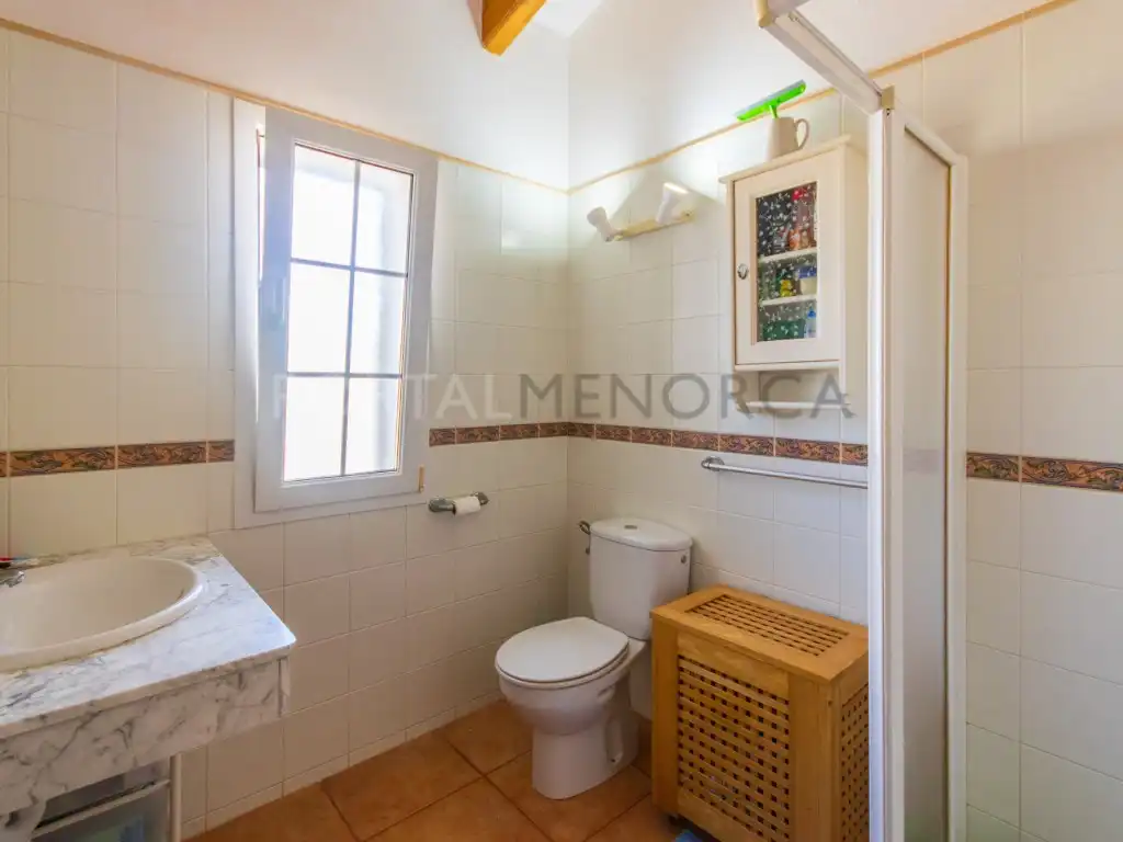 Bathroom of Houses for sale in Alaior  with Air Conditioner and Swimming Pool