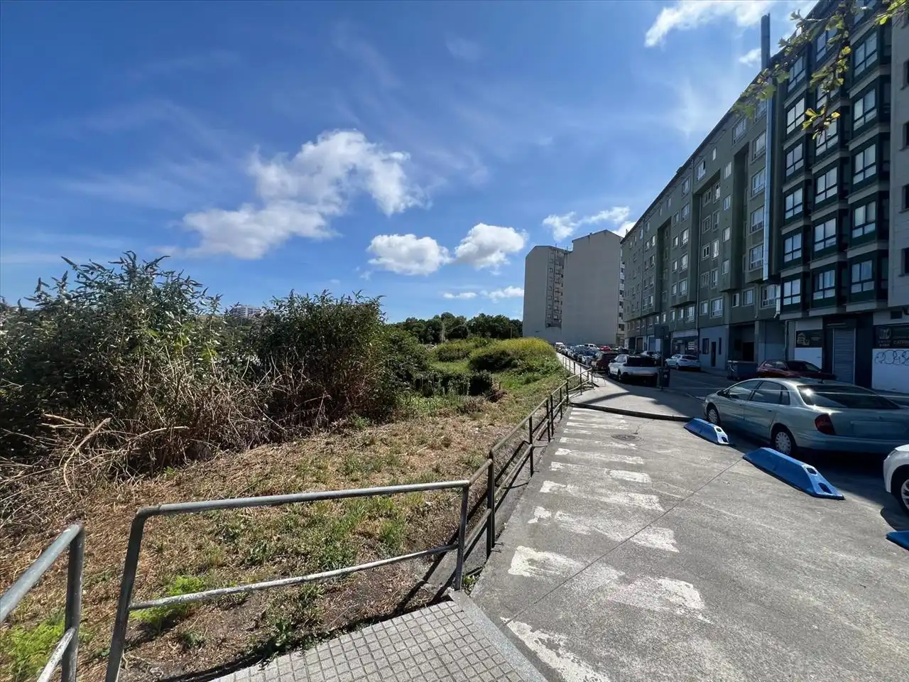 Vista exterior de Residencial en venda en A Coruña Capital 