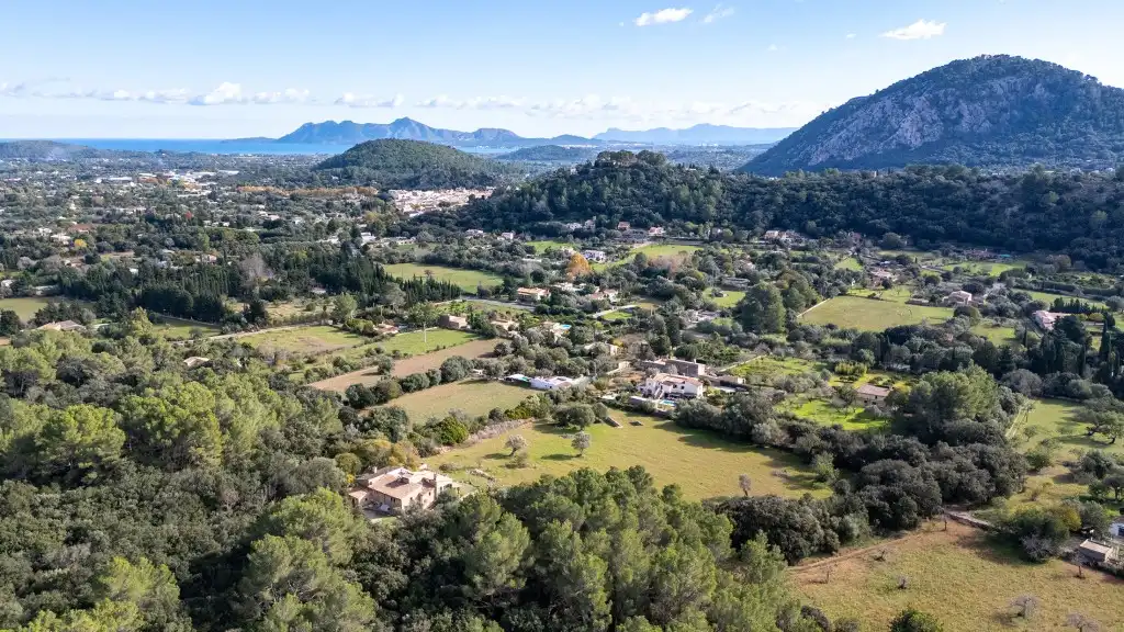 Casa rústica con piscina en venta en Pollença Poble