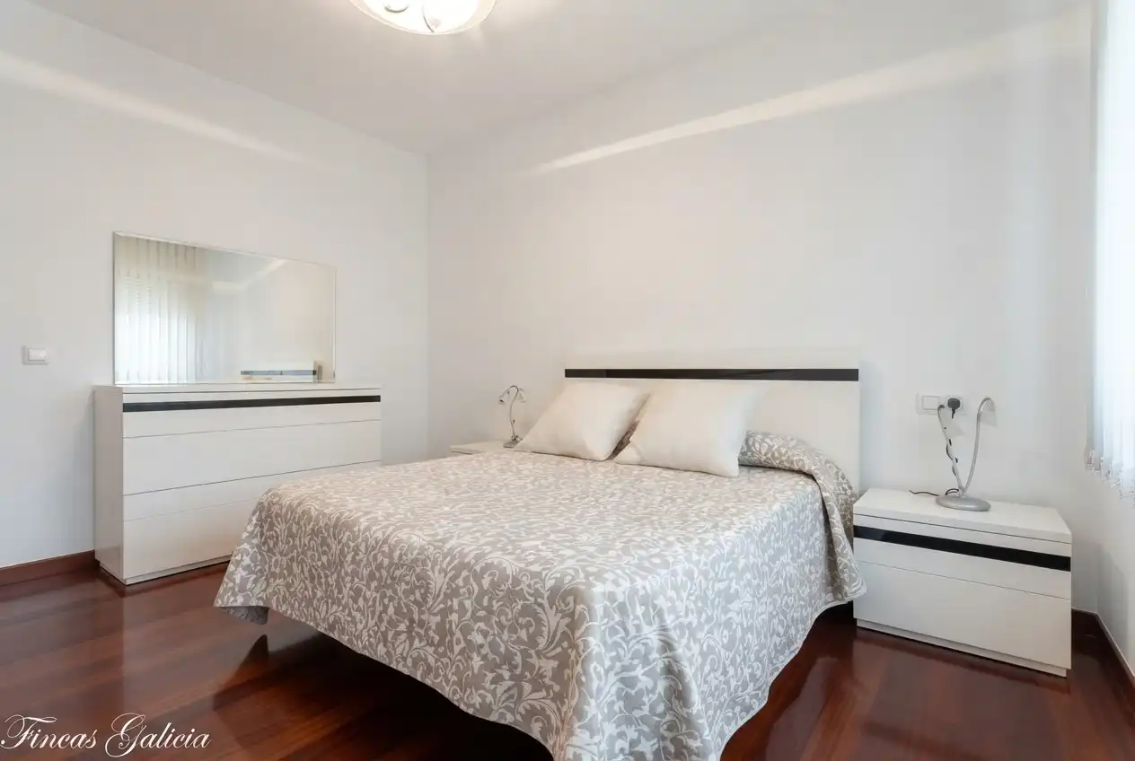 Bedroom of Flat for sale in Verín  with Heating, Terrace and Furnished