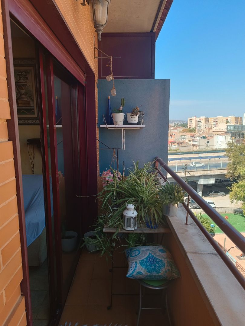 Balcony of Attic for sale in  Murcia Capital  with Air Conditioner, Heating and Terrace