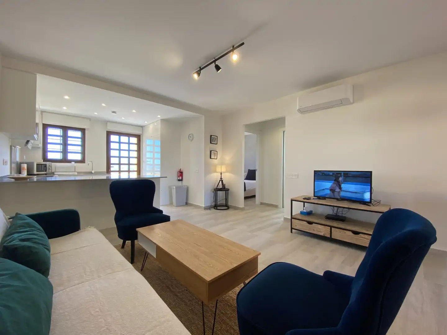Sala de estar de Apartamento en venta en Cuevas del Almanzora con Terraza, Amueblado y Internet