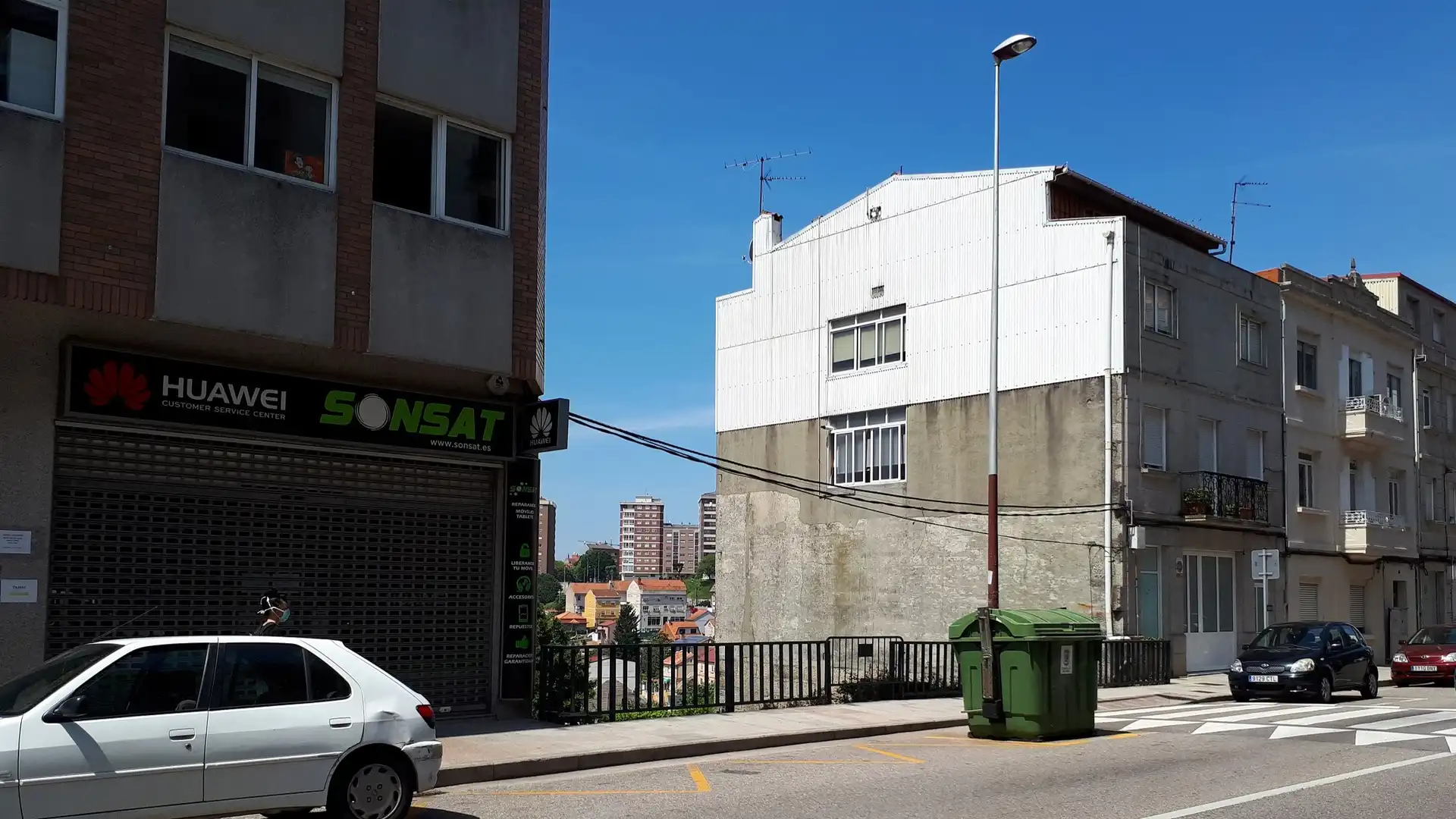 Vista exterior de Terreno industrial en venta en Vigo 