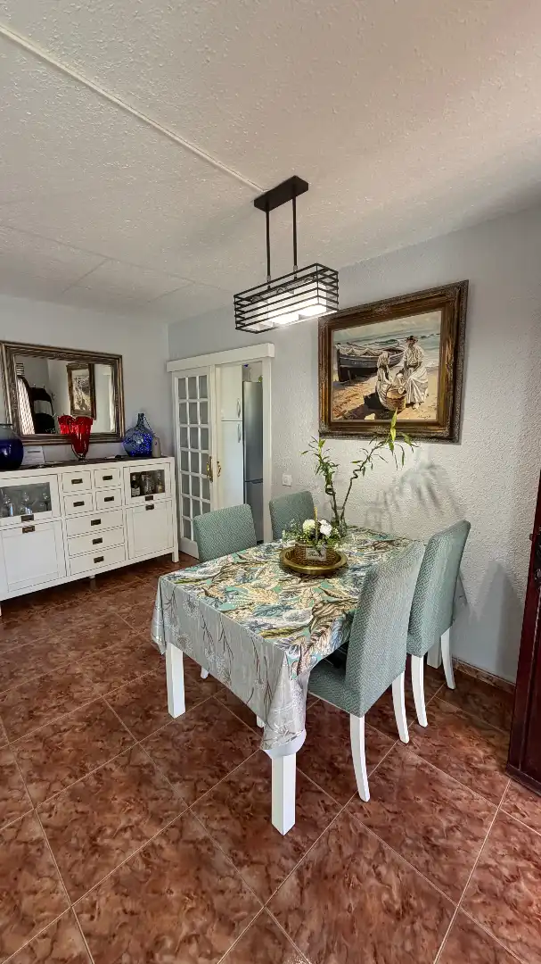 Menjador de Casa o xalet en venda en Creixell amb Aire condicionat, Jardí privat i Terrassa