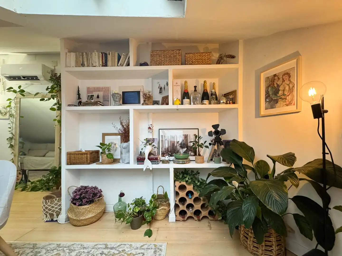 Living room of Attic for sale in Madrid  with Air Conditioner and Heating