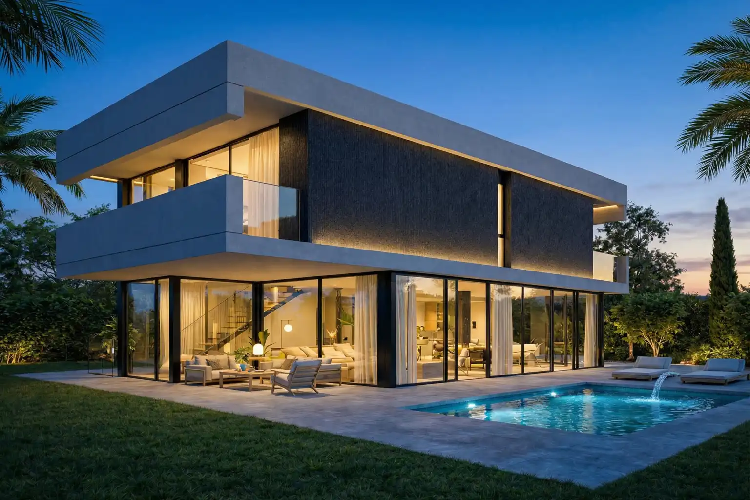 Chalet de obra nueva con piscina en venta en Calle Menorca 15, imagen 2