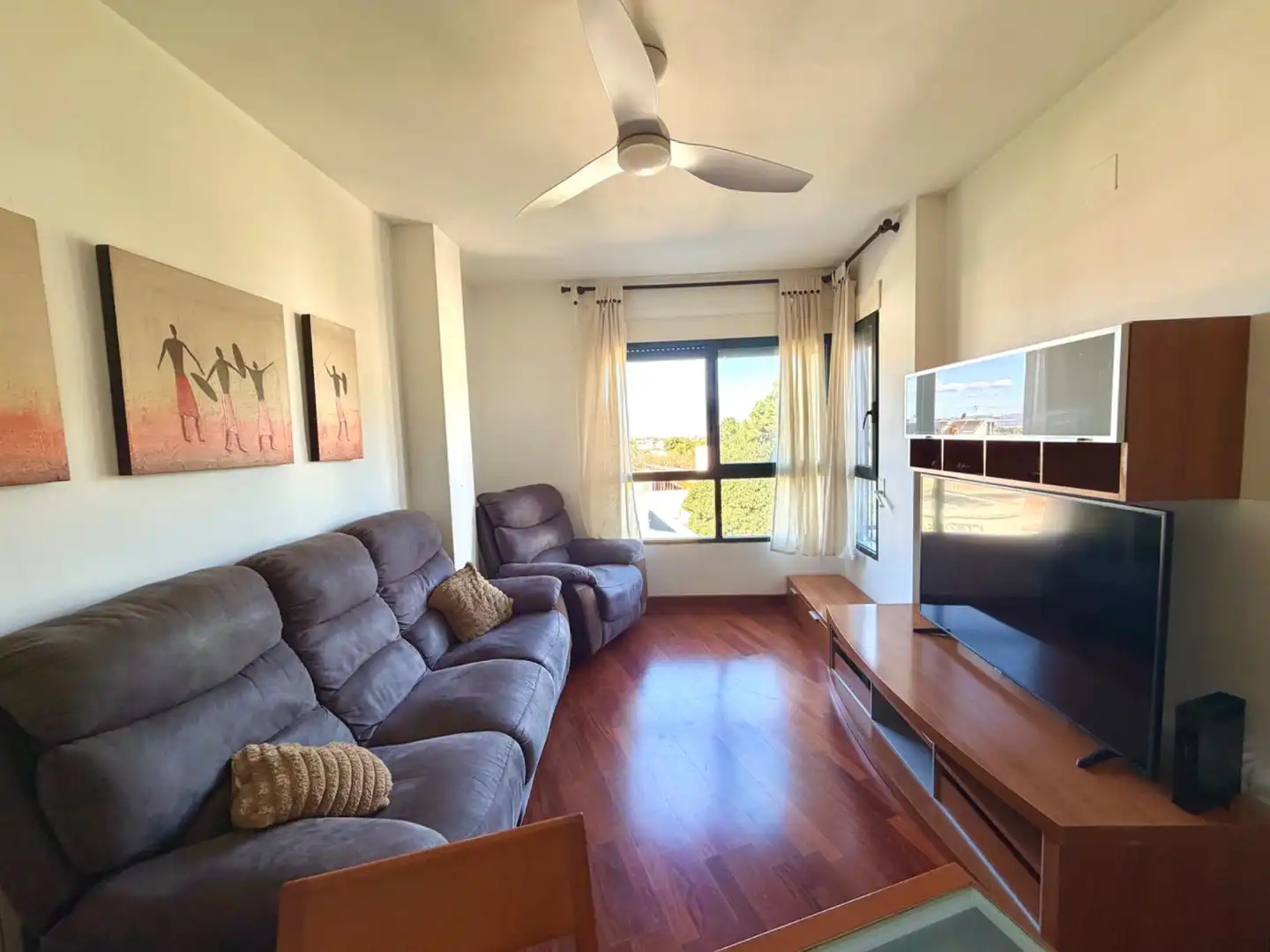 Living room of Attic for sale in Burjassot  with Air Conditioner, Heating and Terrace
