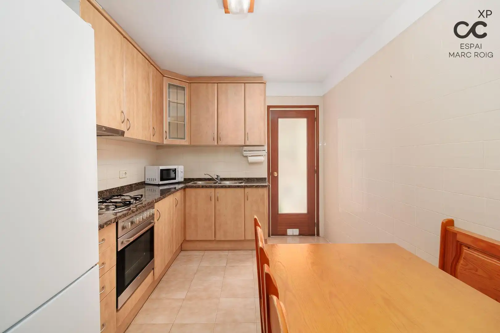 Küche von Wohnung zum Verkauf in Figueres mit Heizung, Parkett und Abstellraum