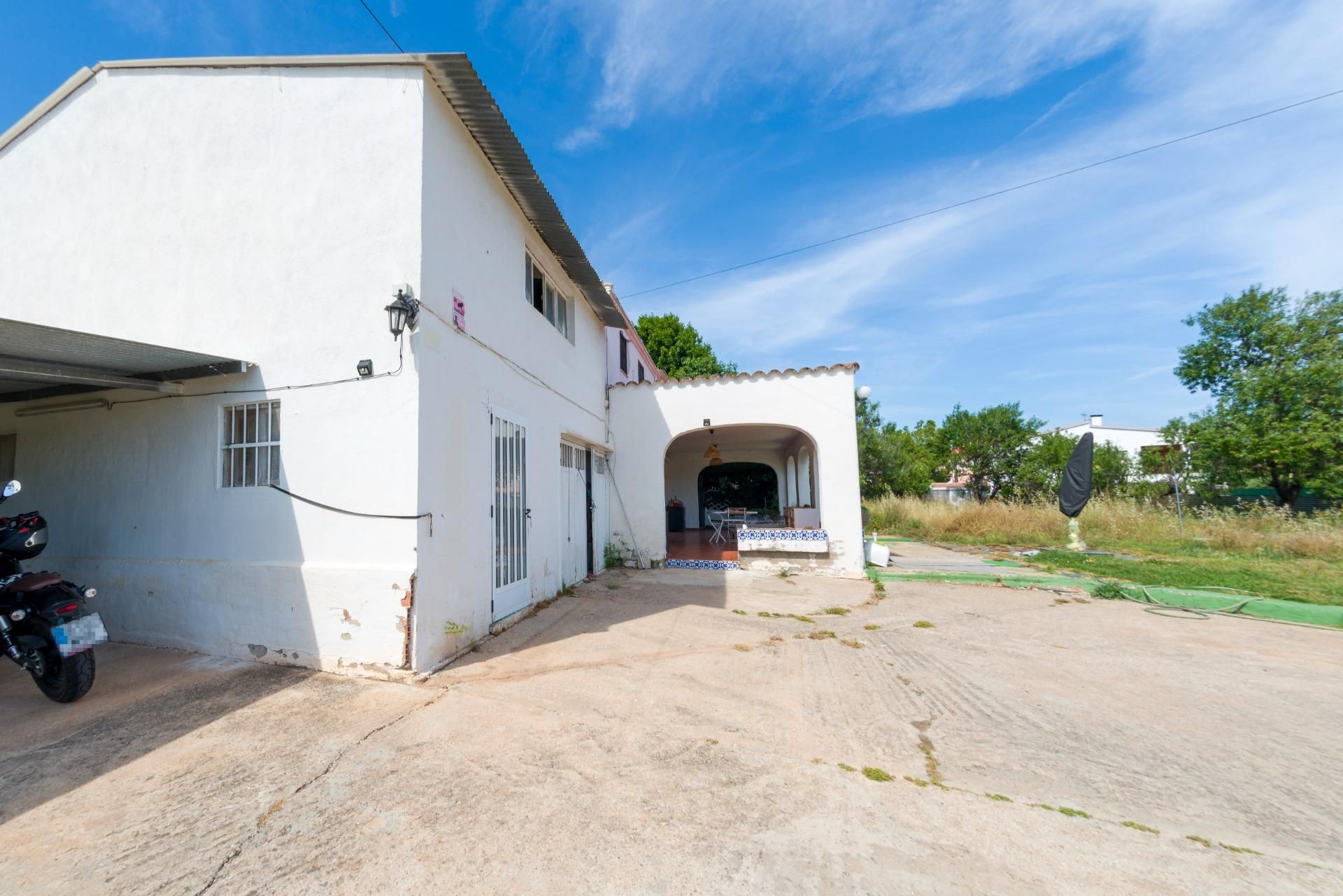Vista exterior de Casa o chalet en venta en Castellón de la Plana / Castelló de la Plana con Calefacción, Jardín privado y Terraza