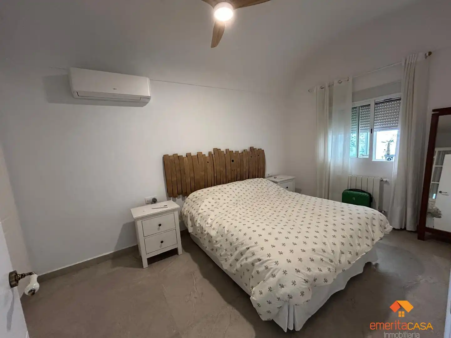 Bedroom of Flat for rent in Mérida  with Air Conditioner, Heating and Furnished