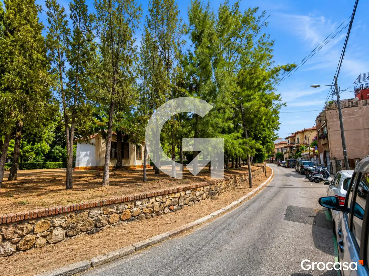 Vista exterior de Casa o chalet en venta en Barcelona con Aire acondicionado, Calefacción y Jardín privado