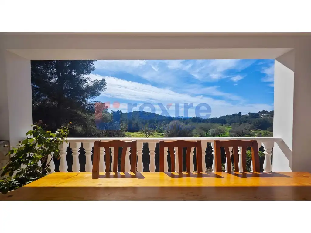 Exterior view of Houses for rent in Sant Antoni de Portmany  with Air Conditioner, Private garden and Terrace