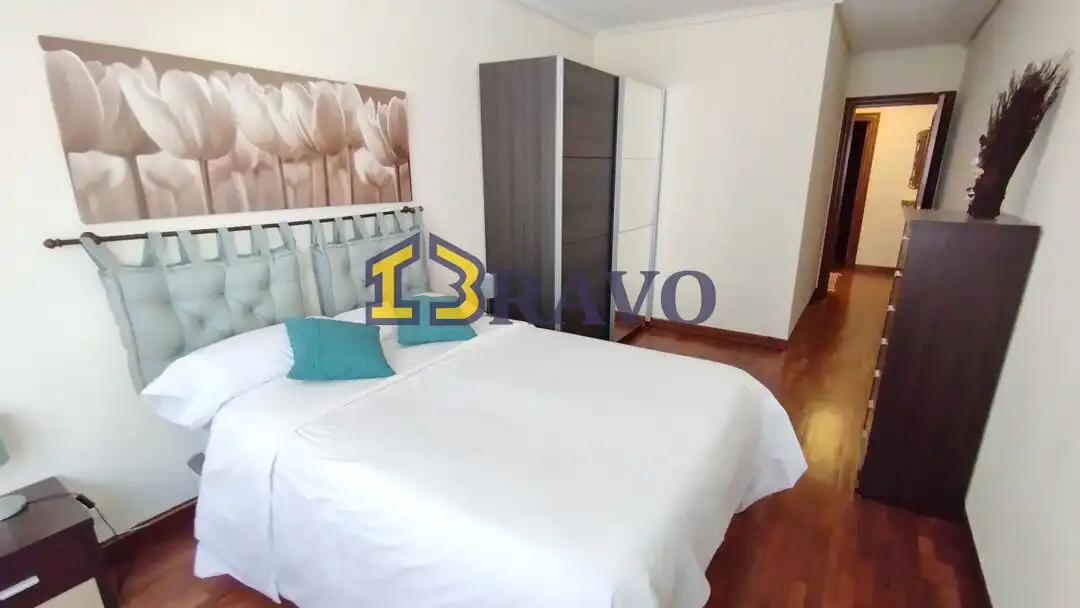 Bedroom of Flat for sale in Medina de Pomar  with Heating, Terrace and Furnished