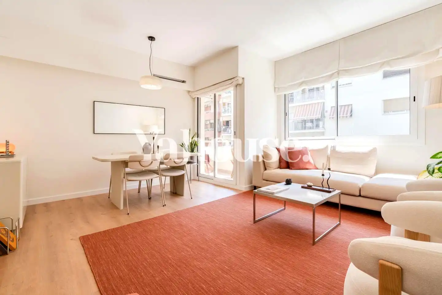 Vista exterior de Piso en venta en Barcelona con Aire acondicionado, Parquet y Balcón
