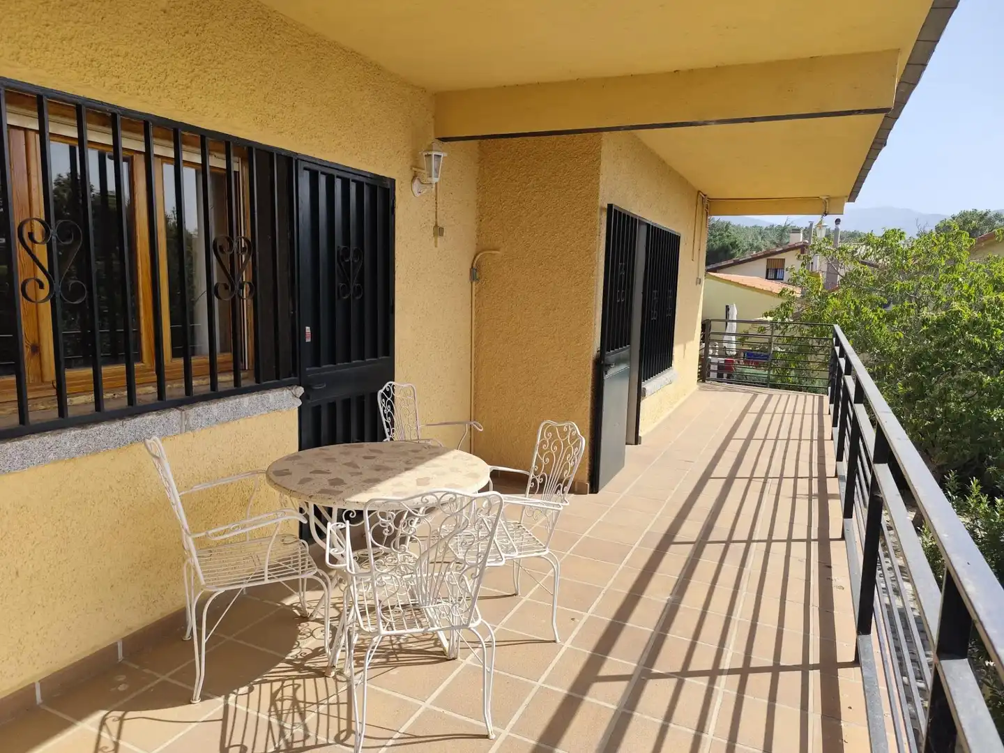Terraza de Casa o chalet en venta en Cercedilla con Calefacción, Jardín privado y Terraza