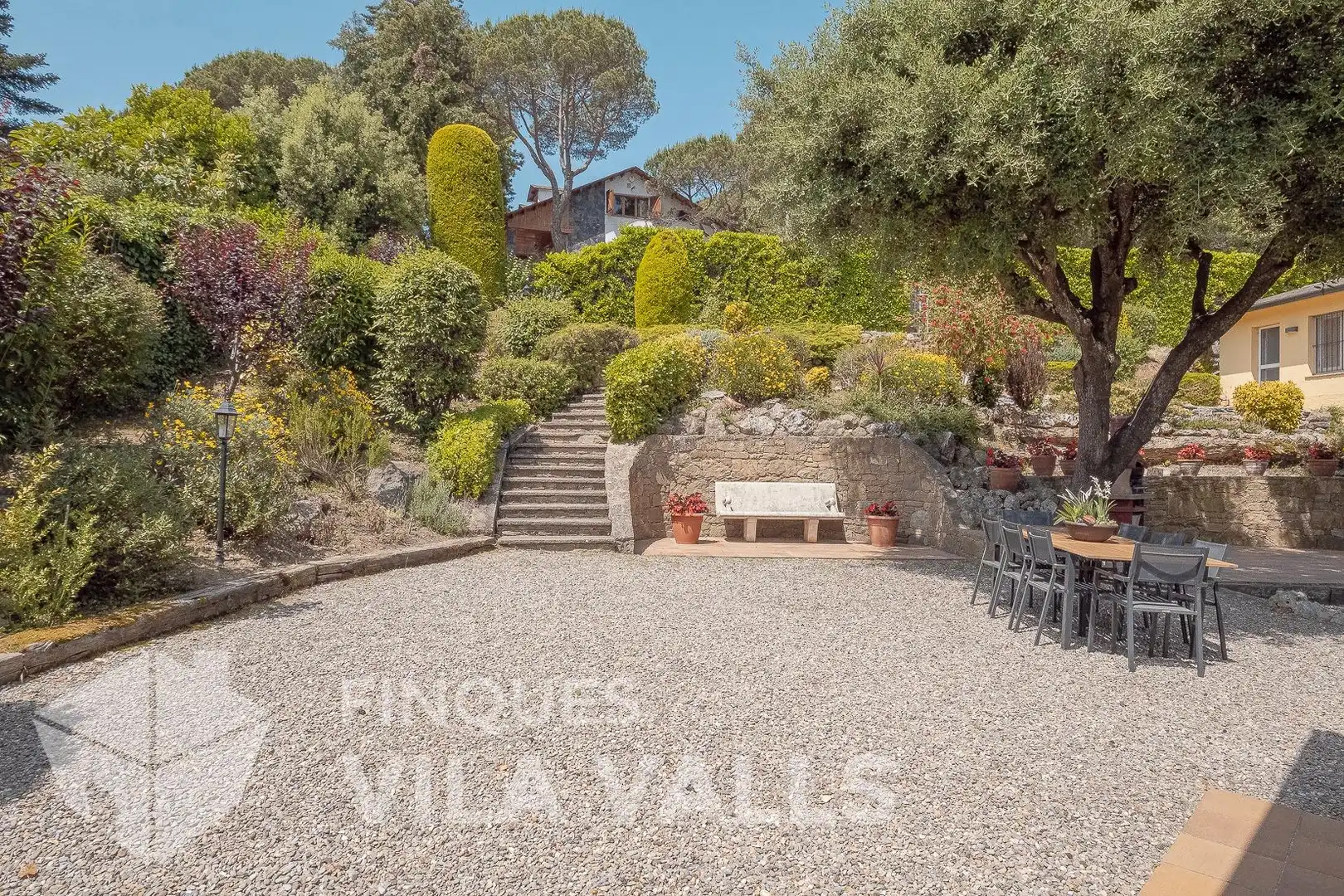Terrassa de Casa o xalet en venda en Sant Quirze Safaja amb Aire condicionat