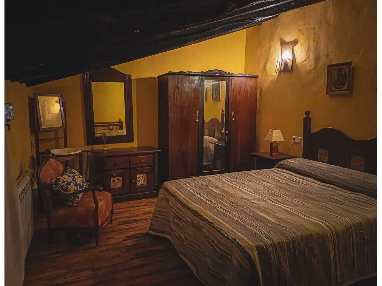 Bedroom of Houses for sale in Fortuna  with Air Conditioner, Heating and Terrace