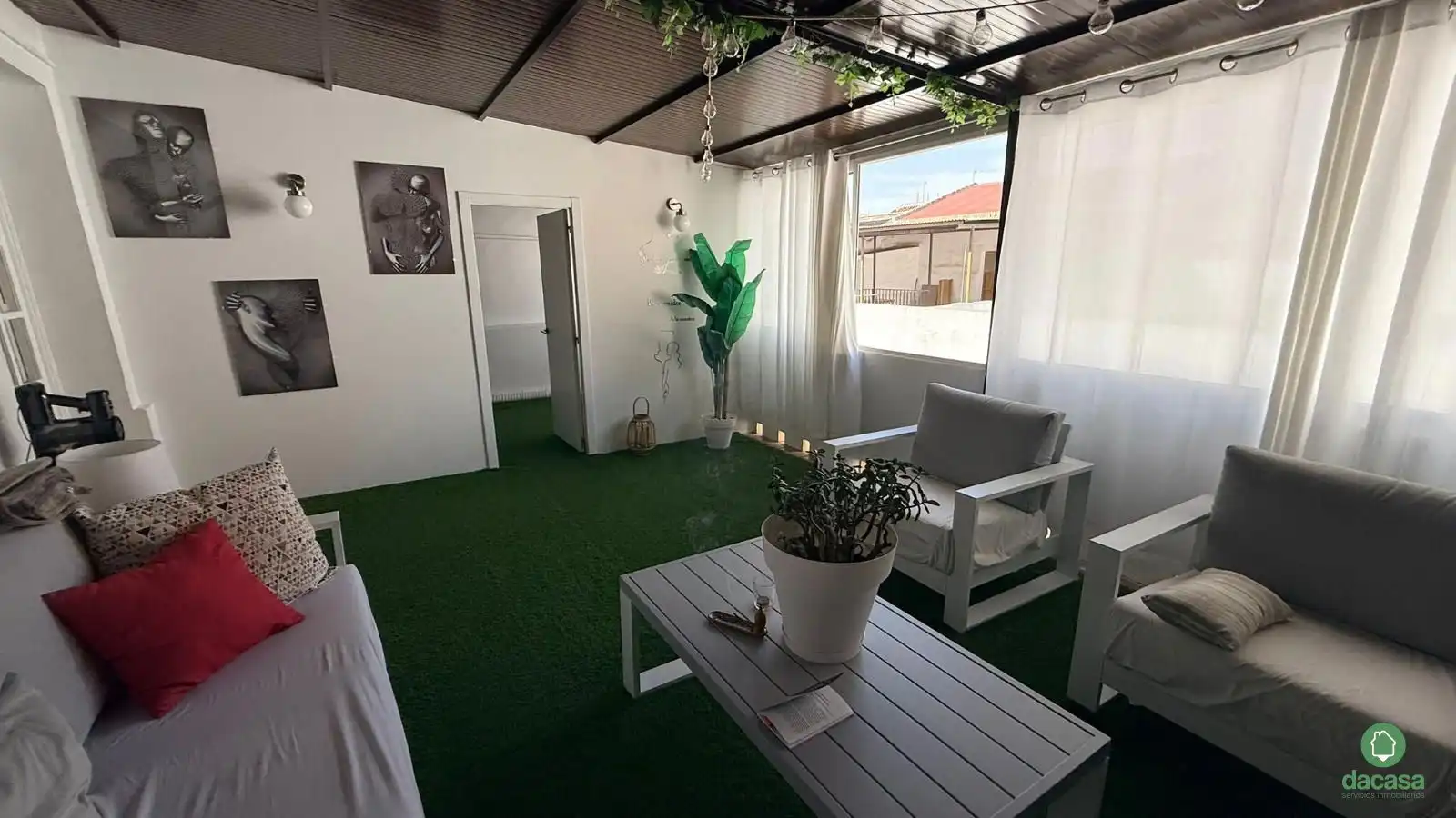 Terrasse von Haus oder Chalet zum Verkauf in Almonte mit Klimaanlage, Terrasse und Abstellraum