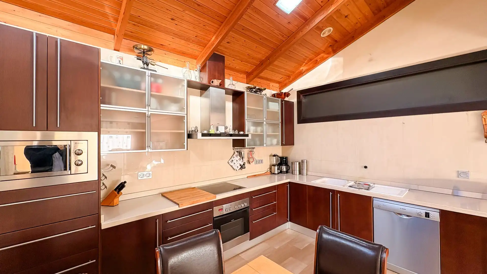 Cocina de Casa o chalet en venta en Guardamar del Segura con Aire acondicionado, Jardín privado y Terraza
