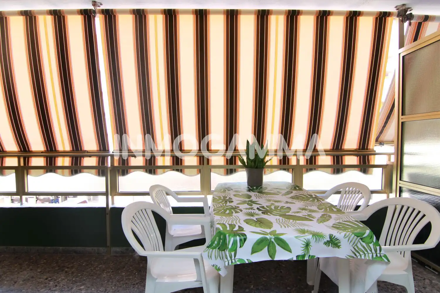 Terraza de Apartamento de alquiler en Cullera con Terraza, Amueblado y Piscina comunitaria