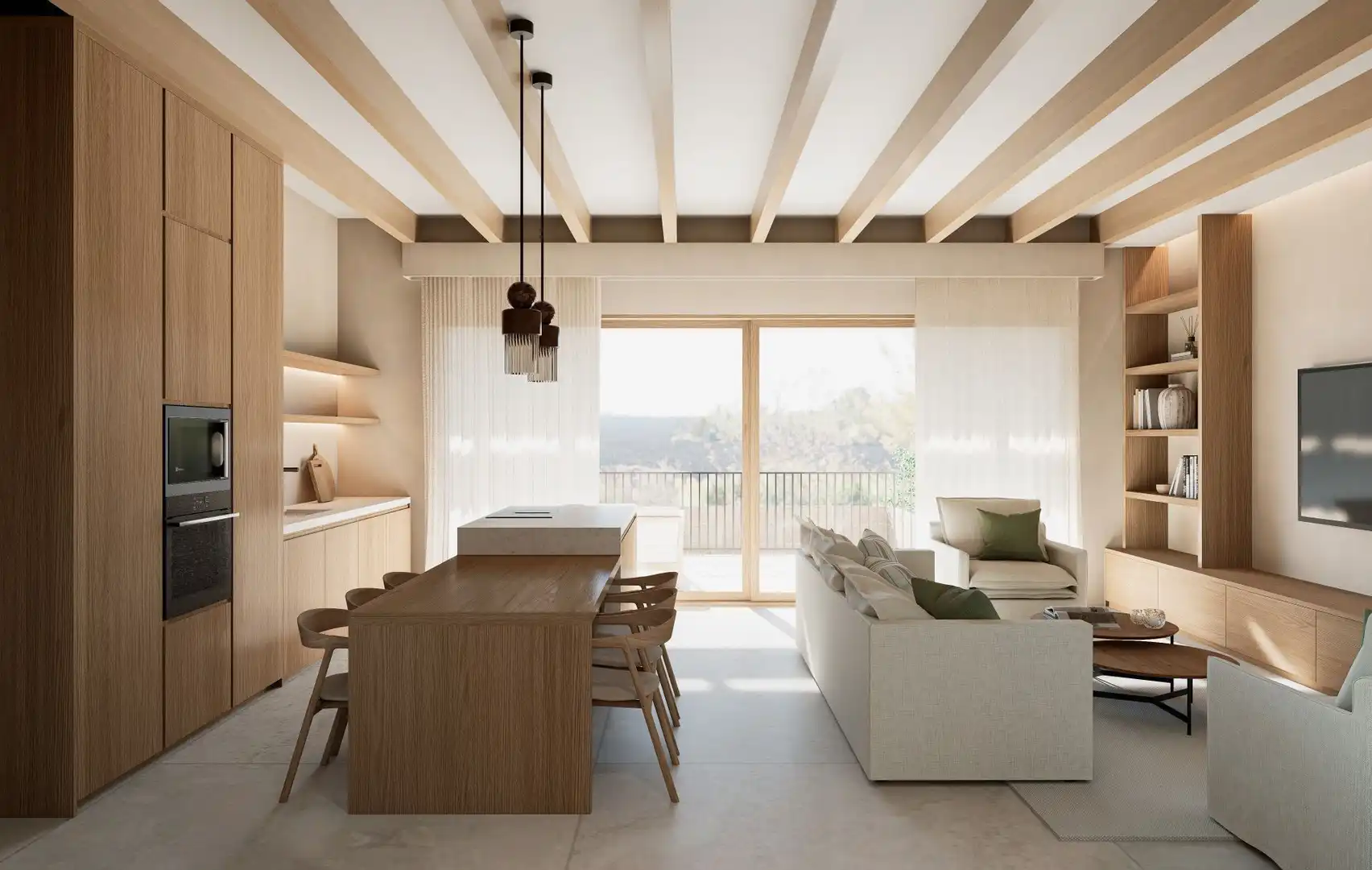 Wohnzimmer von Residential zum Verkauf in Maria de la Salut