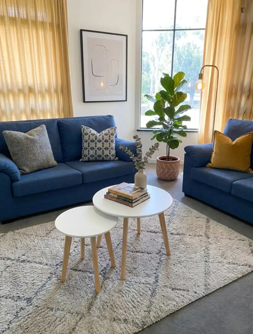 Living room of Houses for share in Salamanca  with Heating, Furnished and Internet