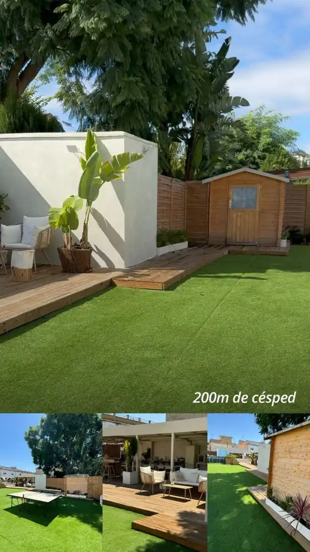 Terrassa de Casa o xalet en venda en Jerez de la Frontera amb Jardí privat, Terrassa i Piscina comunitària