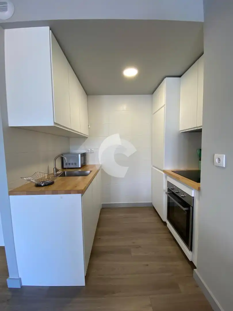 Küche von Wohnung zur Miete in Ourense Capital  mit Heizung, Möbliert und Balkon
